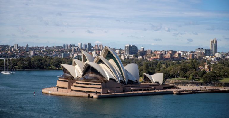 The Opera House in Sydney, Australia